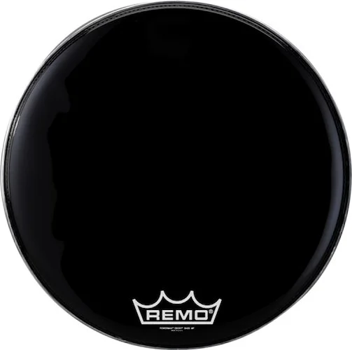 22" Powermax Ebony Marching Bass Drumhead