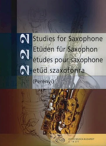 222 Studies for Saxophone - Intermediate Level