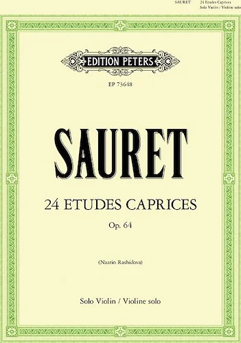24 Etudes Caprices, Op. 64<br>Solo Violin