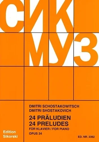 24 Preludes, Op. 34