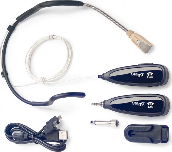 Waterproof wireless headset microphone set Image