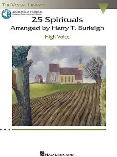 25 Spirituals Arranged by Harry T. Burleigh - With companion recorded piano accompaniments
