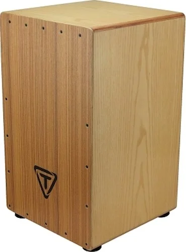 29 Series American Ash Wood Box Cajon with Zebrano Front Plate