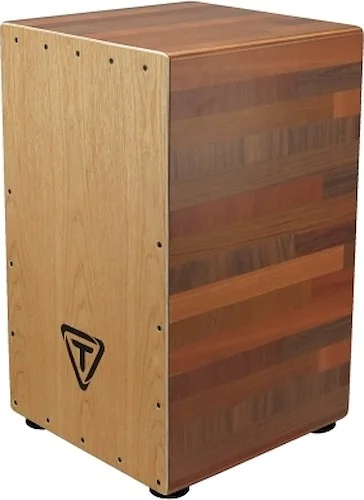 29 Series Box Cajon - Cajon with American White Ash Front Plate and Body-Wood Mixture