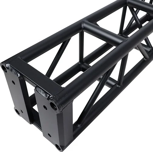 3 Ft. BoltX Black Bolted 12 Inch Professional Box Truss Segment | 3mm Wall – Black Finish