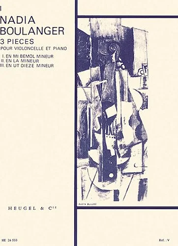 3 Pieces No. 1 In E Flat Minor (cello & Piano)