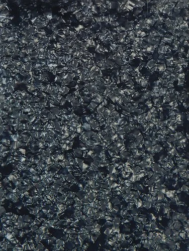 3-ply ABS pickguard, black pearloid finish