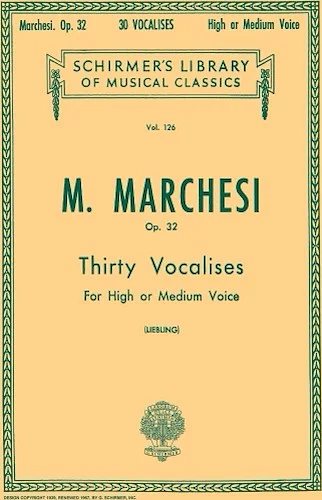 30 Vocalises, Op. 32