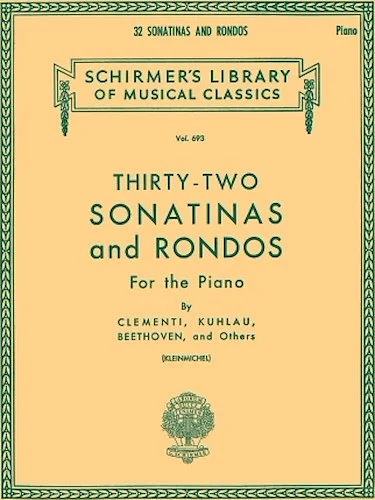 32 Sonatinas and Rondos