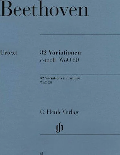 32 Variations C Minor WoO 80