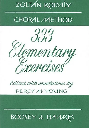 333 Elementary Exercises in Sight Singing