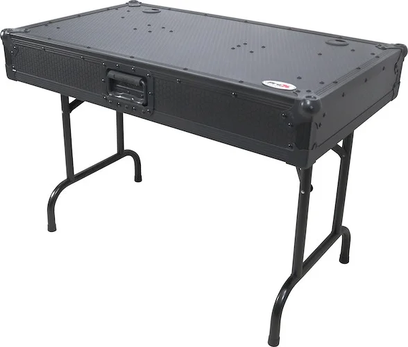 3FT Gig-Table™ Universal Fold Out DJ Booth 26" Floor Height | Black Finish