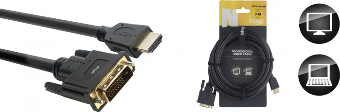 N-Series HDMI 1.4 to DVI Dual Link Cable