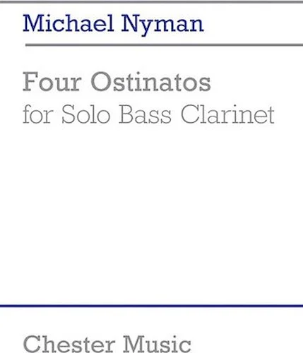 4 Ostinatos for Solo Bass Clarinet
