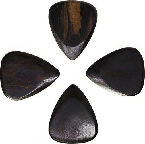 African ebony pack with 4 picks