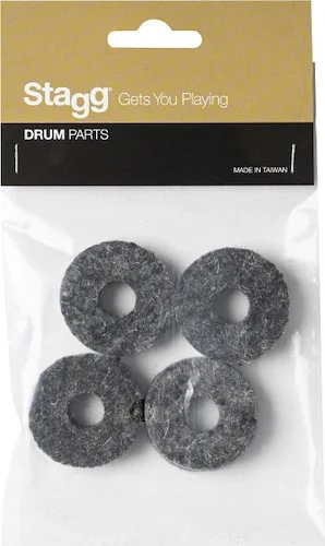 4 x felt washers for Cymbal (10 mm)