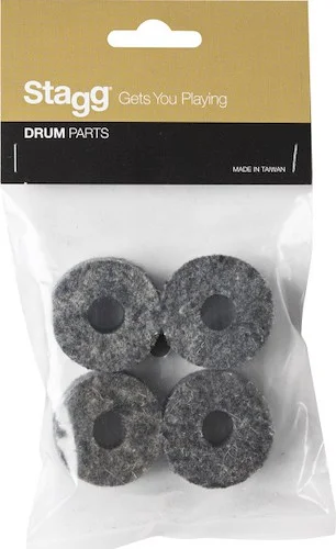 4 x felt washers for Cymbal (20 mm)