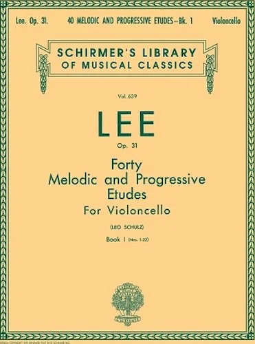40 Melodic and Progressive Etudes, Op. 31 - Book 1
