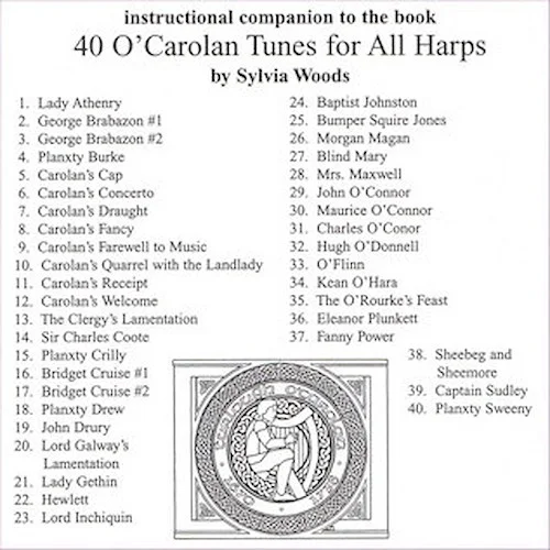 40 O'Carolan Tunes for All Harps