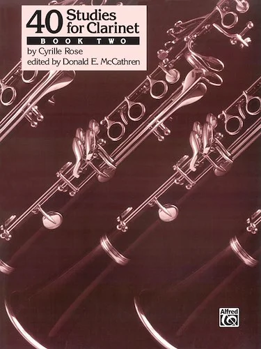 40 Studies for Clarinet, Book 2