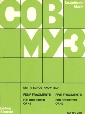 5 Fragments for Orchestra, Op. 42