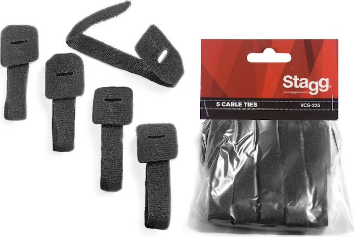 5 hook and loop fasteners for cables