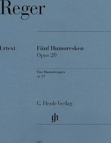 5 Humoresques for Piano Op. 20