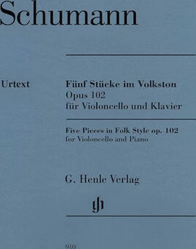 5 Pieces in Folk Style, Op. 102 - With Marked and Unmarked String Parts