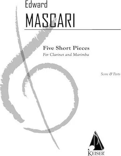 5 Short Pieces for Clarinet and Marimba