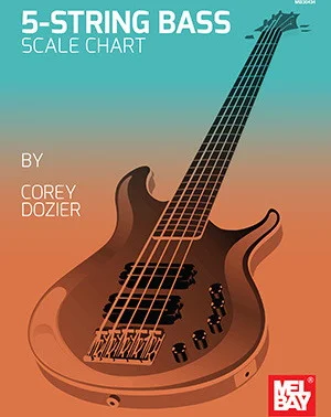 5-String Bass Scale Chart
