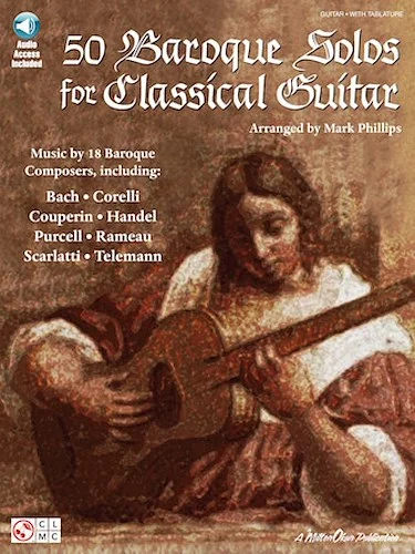 50 Baroque Solos for Classical Guitar