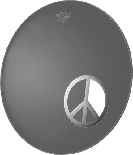6" Peace Sign Dynamo-ring