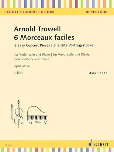 6 Easy Concert Pieces, Op. 4 - Schott Student Edition Level 1