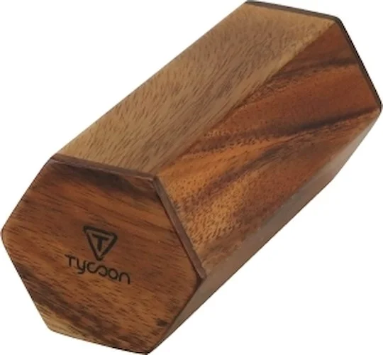 6 inch. Hex-Jam Shaker - with Jamjuree Wood