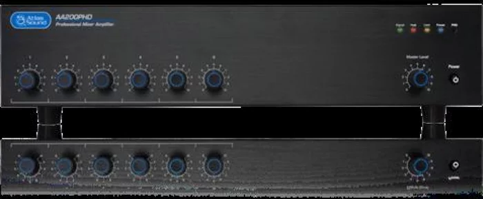 6-Input, 200-Watt Mixer Amplifier with Automatic S