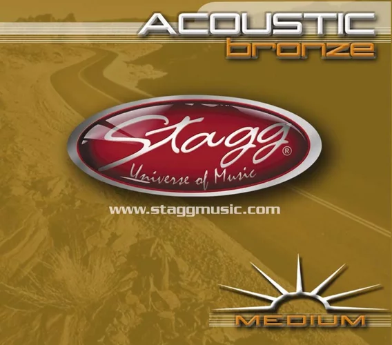 Stagg Medium AC-1356-BR Bronze Strings for Acoustic Guitar