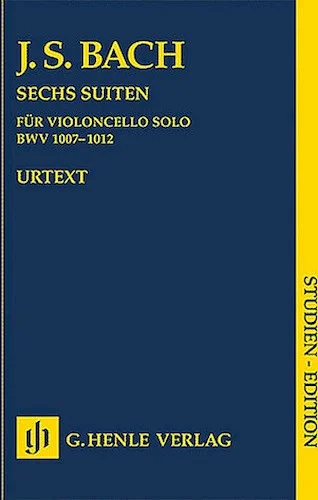 6 Suites for Violoncello BWV 1007-1012