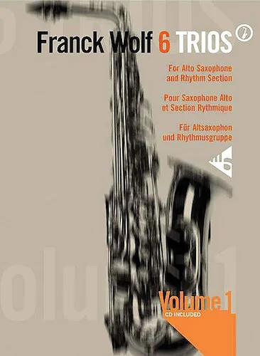 6 Trios, Volume 1: For Alto Saxophones and Rhythm Section