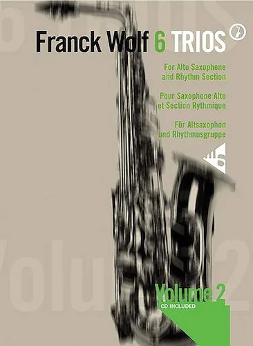 6 Trios, Volume 2: For Alto Saxophones and Rhythm Section