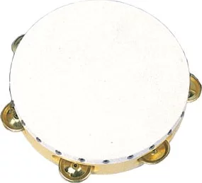 6" Tambourine, polystyrene rim