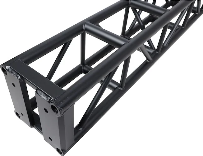 6Ft. BoltX Black Bolted 12 Inch Professional Box Truss Segment | 3mm Wall – Black Finish