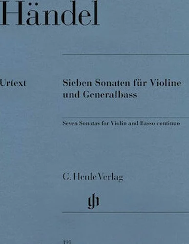 7 Sonatas for Violin and Basso Continuo