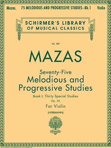 75 Melodious and Progressive Studies, Op. 36 - Book 1