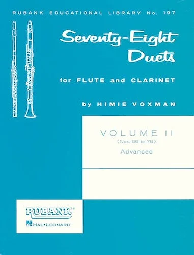 78 Duets for Flute and Clarinet - Flute and Clarinet