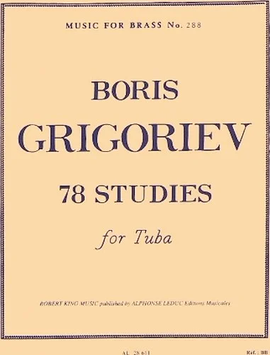 78 Studies for Tuba