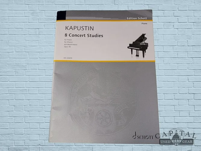 8 Concert Studies, Op. 40 (Used)