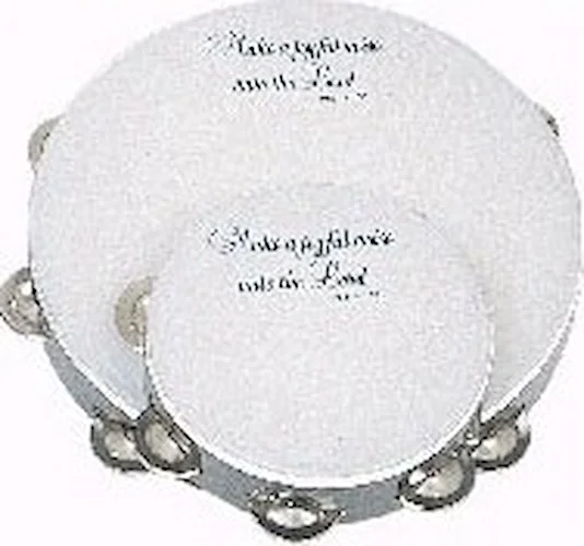 8" 'Make a Joyful Noise' Tambourine