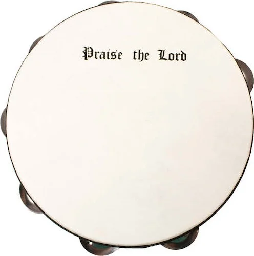 8" 'Praise the Lord' Tambourine
