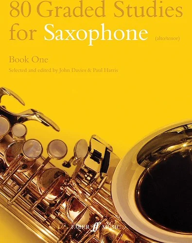 80 Graded Studies for Saxophone, Book One