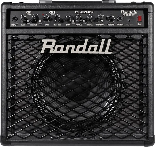 Randall RG80 2 Channel 80 Watt Solid State Guitar Combo Amp